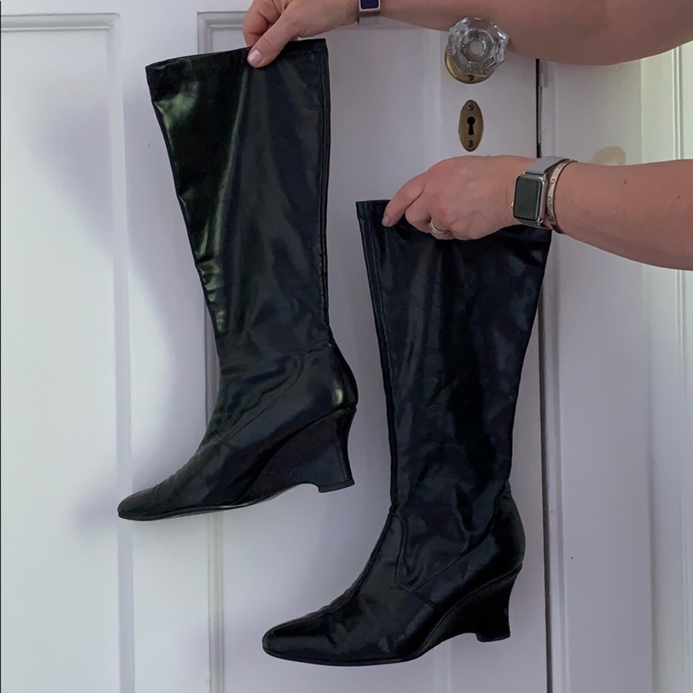 Viaspiga heeled leather boots